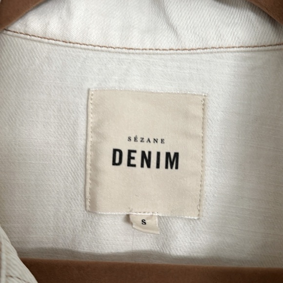 Sezane Willa jacket Ecru Size small - Picture 5 of 7